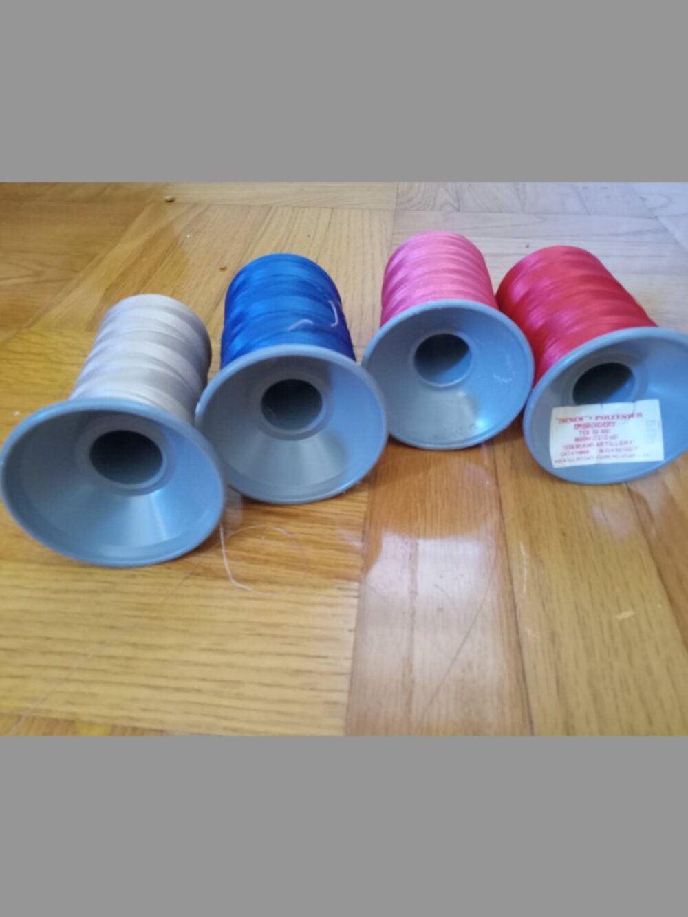 4 Large Serger Cones of Embroidery Thread